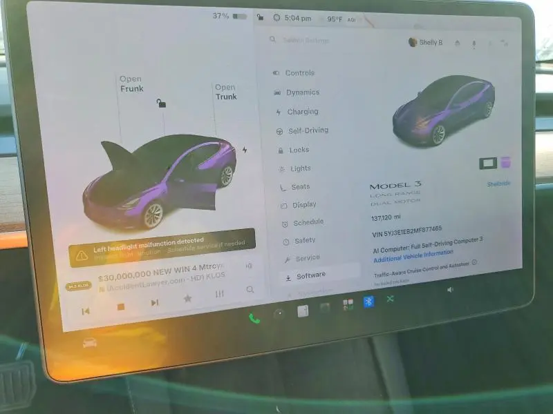 2021 TESLA MODEL 3   