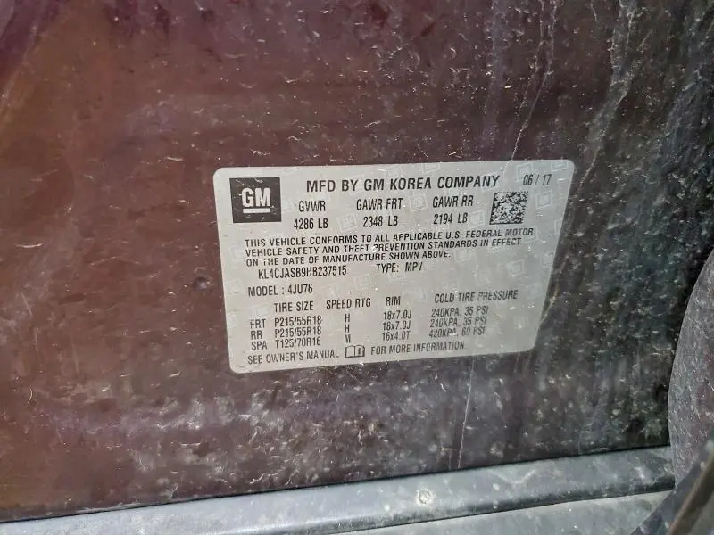 2017 BUICK ENCORE PREFERRED  