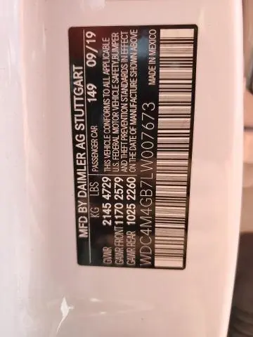 2020 MERCEDES-BENZ GLB 250  