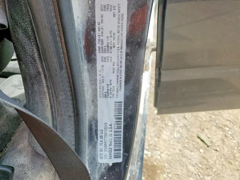 2022 RAM 1500 BIG HORN  
