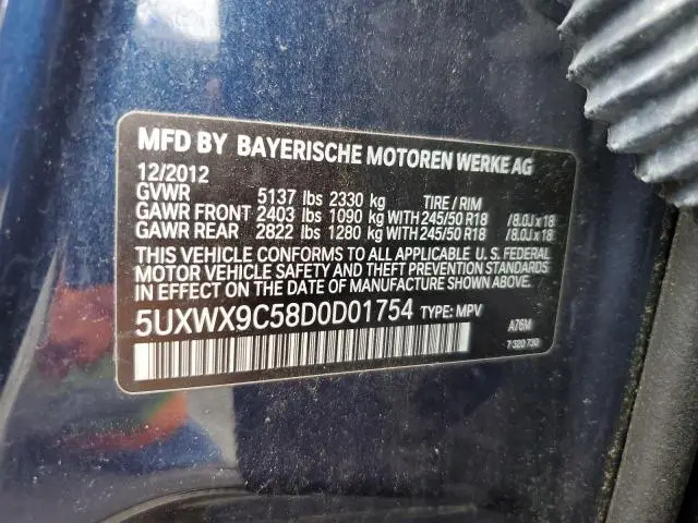 2013 BMW X3 XDRIVE28I  