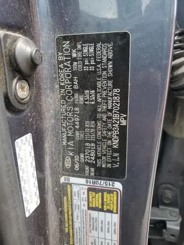 2011 KIA SPORTAGE LX  