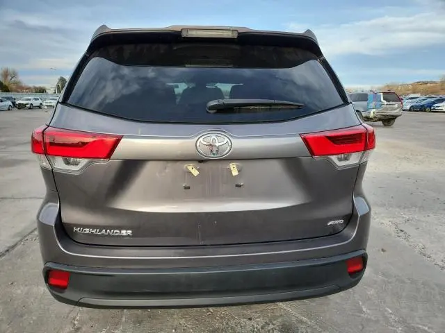 2019 TOYOTA HIGHLANDER LE  
