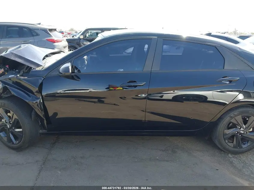 2023 HYUNDAI ELANTRA HYBRID BLUE