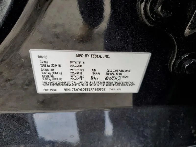 2023 TESLA MODEL Y   