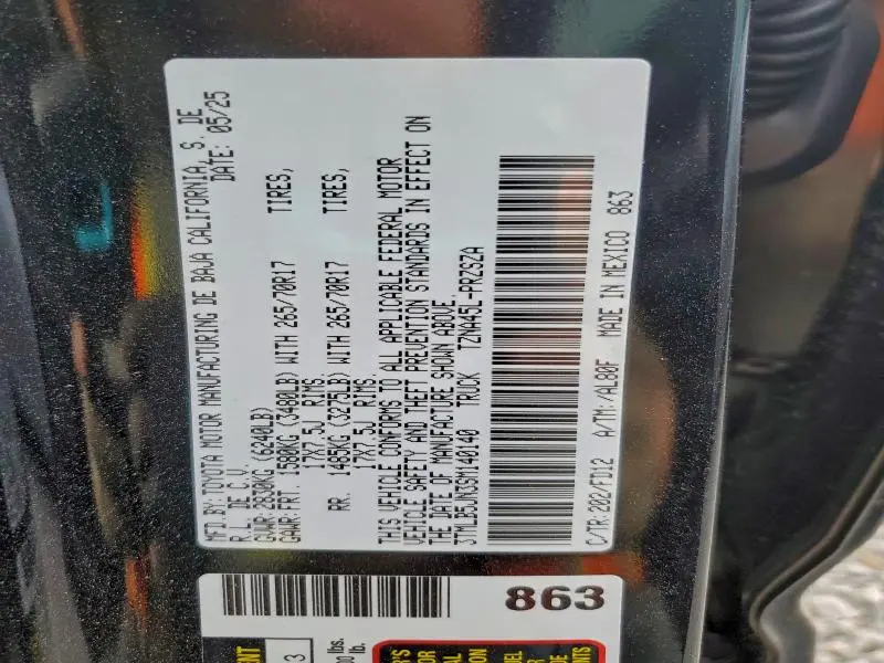 2025 TOYOTA TACOMA DOUBLE CAB  