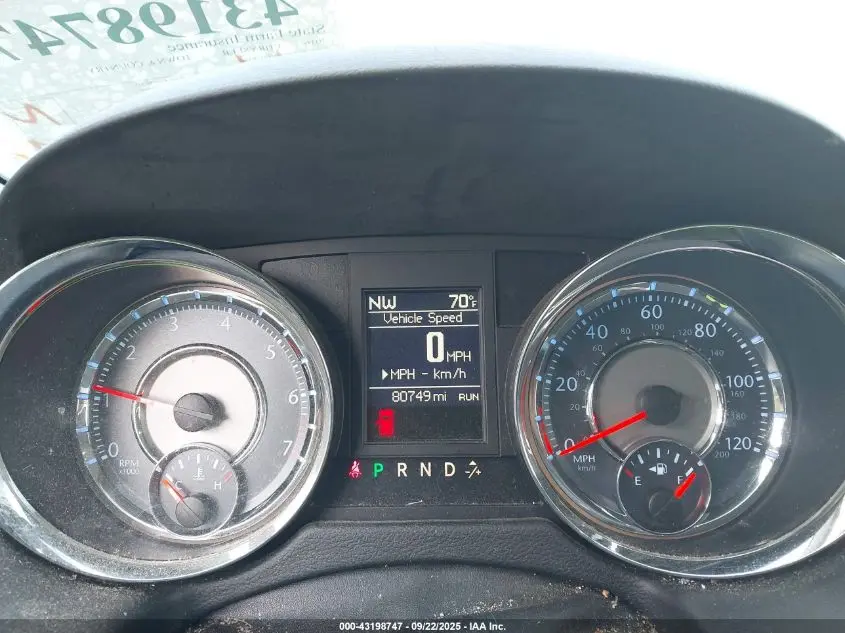 2016 CHRYSLER TOWN & COUNTRY TOURING