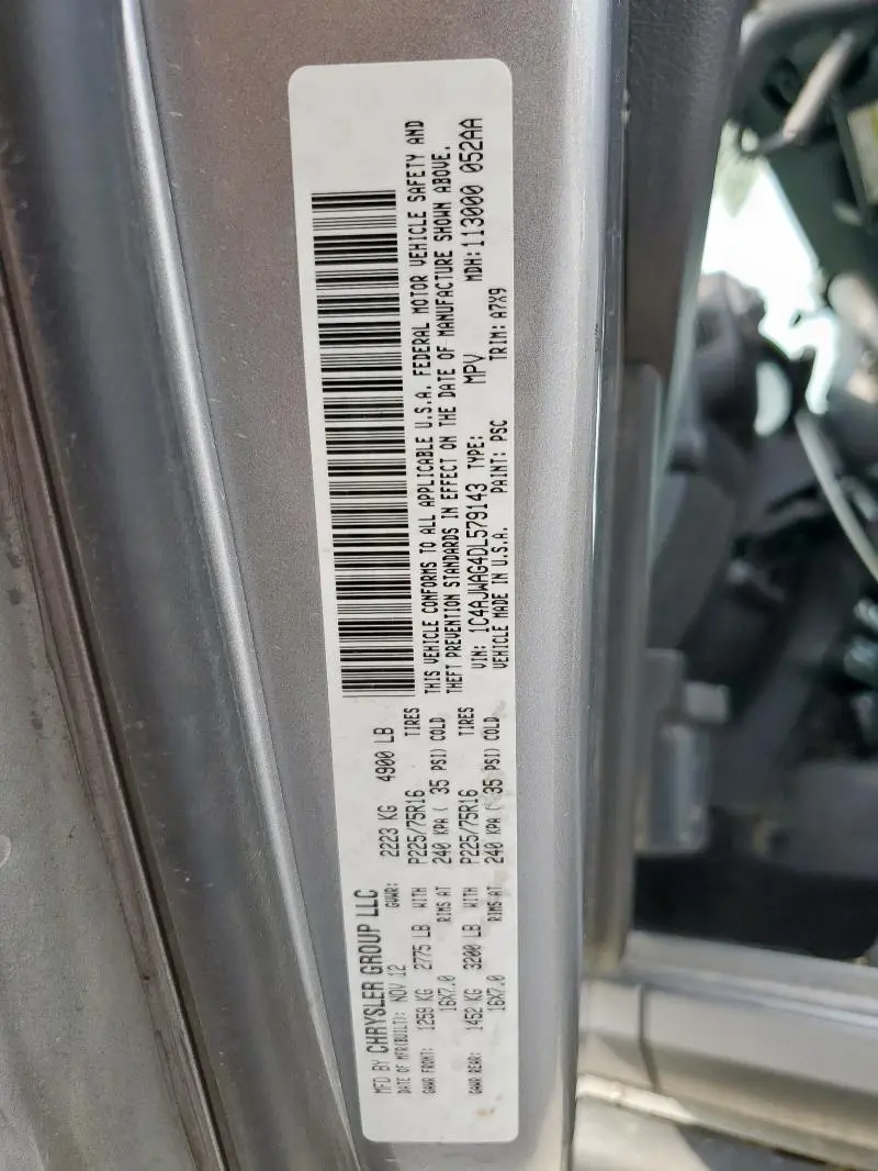 2013 JEEP WRANGLER SPORT  