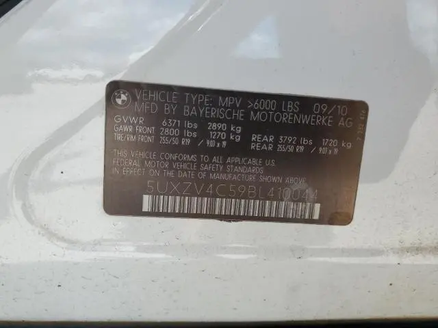 2011 BMW X5 XDRIVE35I  