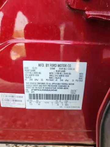 2022 FORD EDGE SEL  