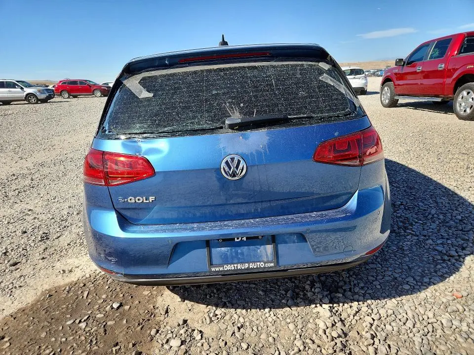 2016 VOLKSWAGEN E-GOLF SEL PREMIUM  