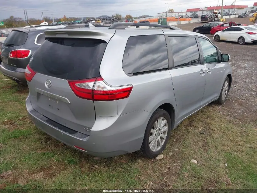 2017 TOYOTA SIENNA LIMITED PREMIUM 7 PASSENGER