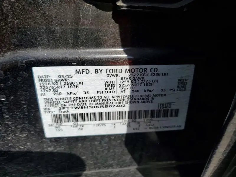 2025 FORD MAVERICK XLT  
