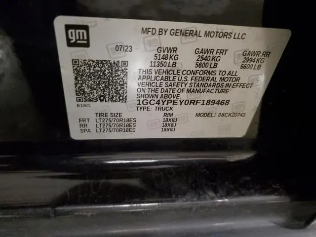 2024 CHEVROLET SILVERADO K2500 HEAVY DUTY LTZ  