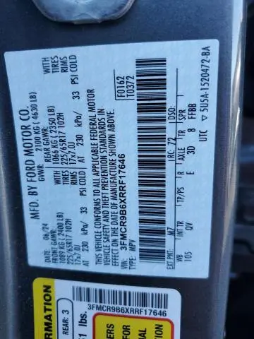 2024 FORD BRONCO SPORT BIG BEND  