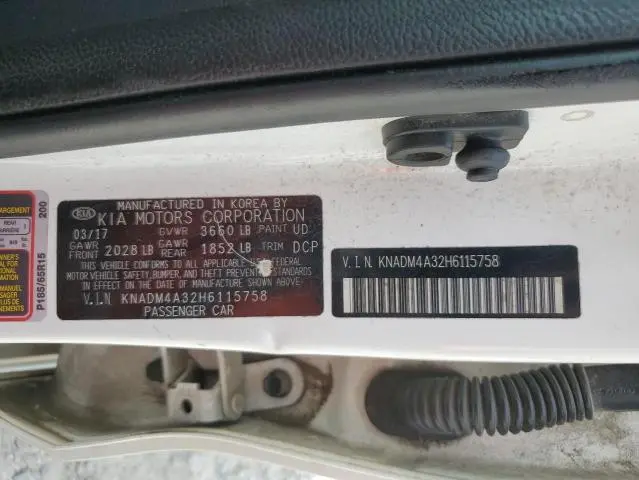 2017 KIA RIO LX  