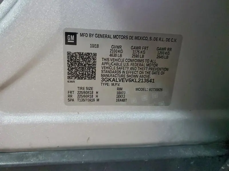 2019 GMC TERRAIN SLT  