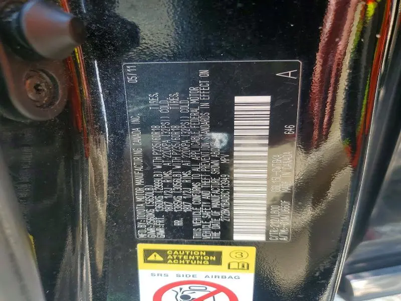 2011 LEXUS RX 350  