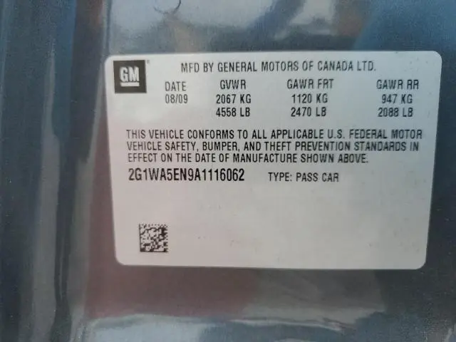 2010 CHEVROLET IMPALA LS  