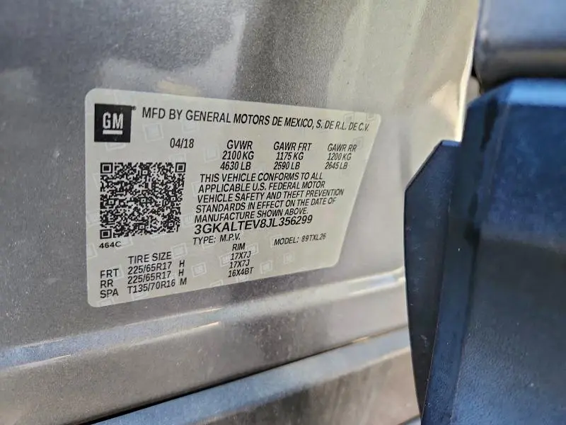 2018 GMC TERRAIN SLE  