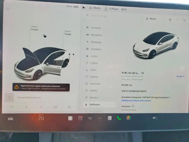 2022 TESLA MODEL 3   