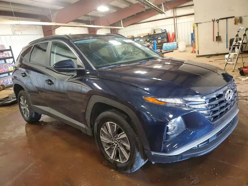 2024 HYUNDAI TUCSON BLUE  