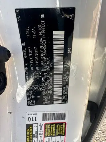 2017 TOYOTA SIENNA LE  