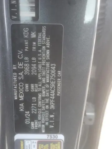 2024 KIA FORTE GT