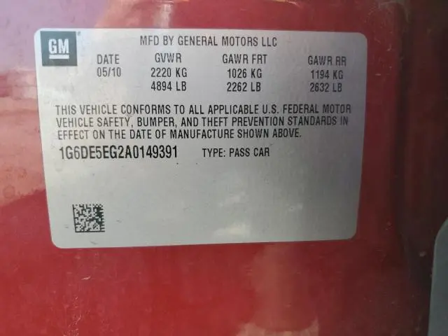 2010 CADILLAC CTS LUXURY COLLECTION  