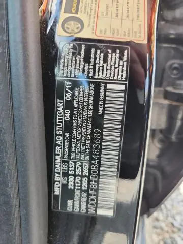 2011 MERCEDES-BENZ E 350 4MATIC  