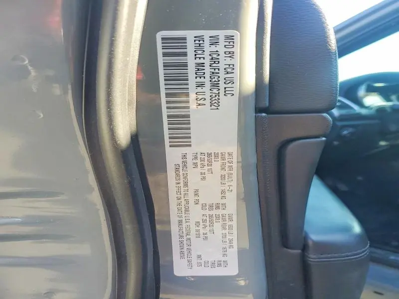 2021 JEEP GRAND CHEROKEE LAREDO  