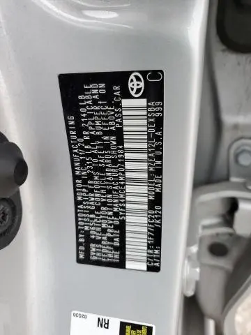 2021 TOYOTA COROLLA SE  