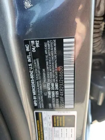 2018 MERCEDES-BENZ C 300 4MATIC  
