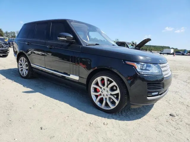 2017 LAND ROVER RANGE ROVER SUPERCHARGED  