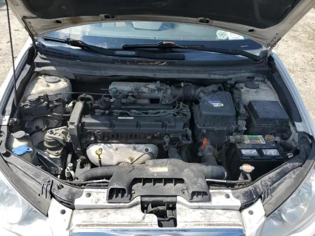 2010 HYUNDAI ELANTRA BLUE  