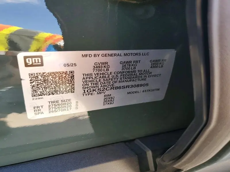 2025 GMC YUKON AT4  