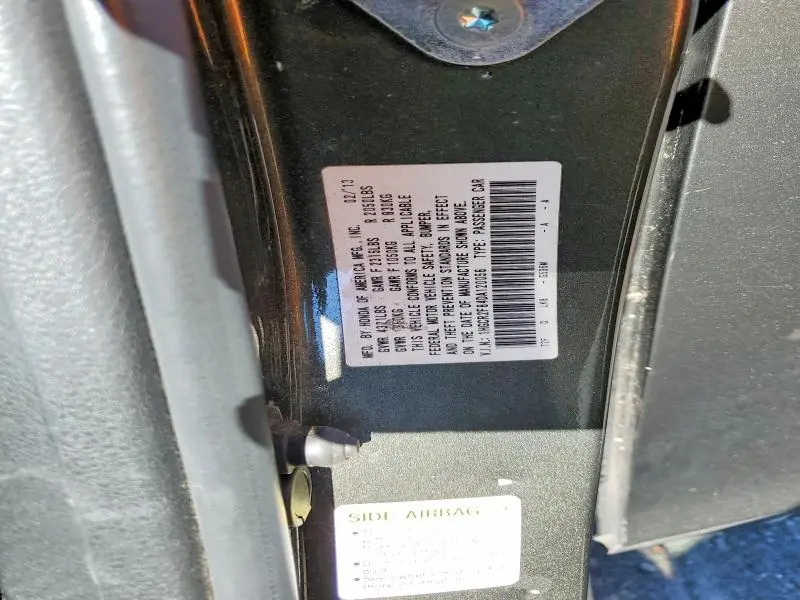 2013 HONDA ACCORD EXL  