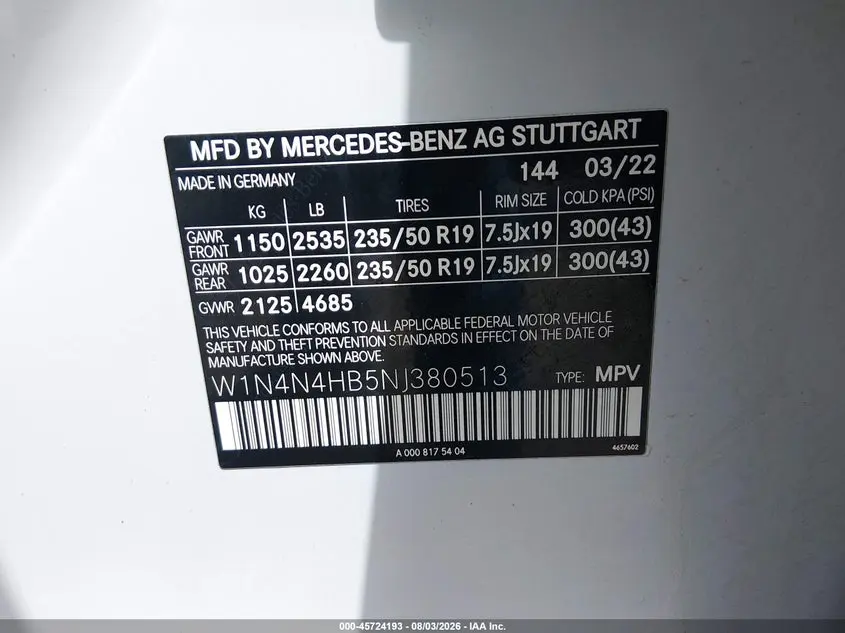 2022 MERCEDES-BENZ GLA 250 4MATIC