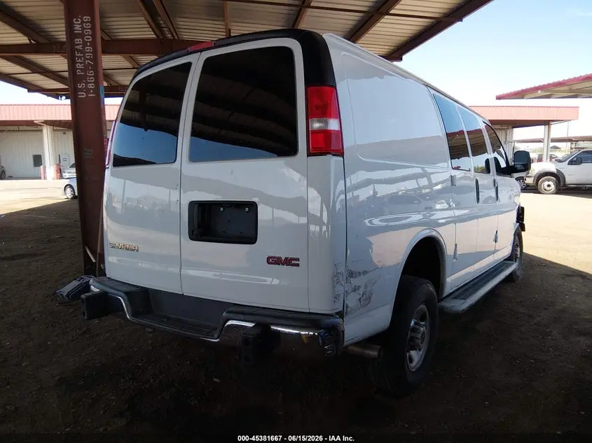2022 GMC SAVANA CARGO RWD 2500 REGULAR WHEELBASE WORK VAN