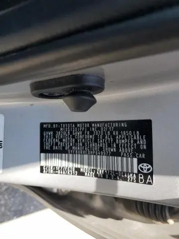 2017 TOYOTA COROLLA L  