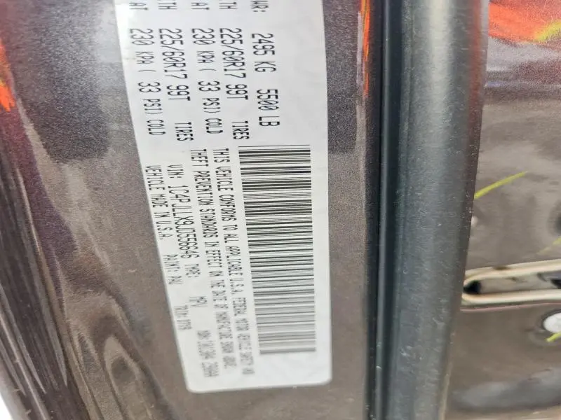 2018 JEEP CHEROKEE LATITUDE PLUS  