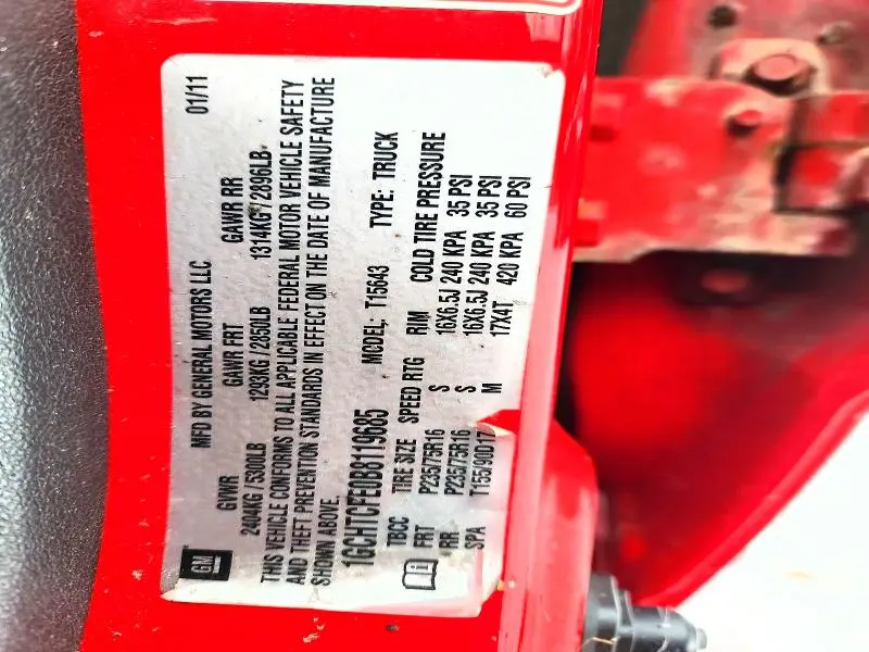 2011 CHEVROLET COLORADO LT  