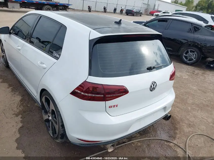 2016 VOLKSWAGEN GOLF GTI AUTOBAHN W/PERFORMANCE PACKAGE 4-DOOR
