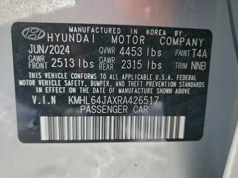 2024 HYUNDAI SONATA SEL  