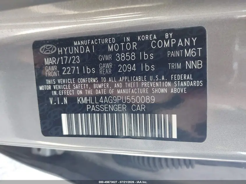 2023 HYUNDAI ELANTRA SE