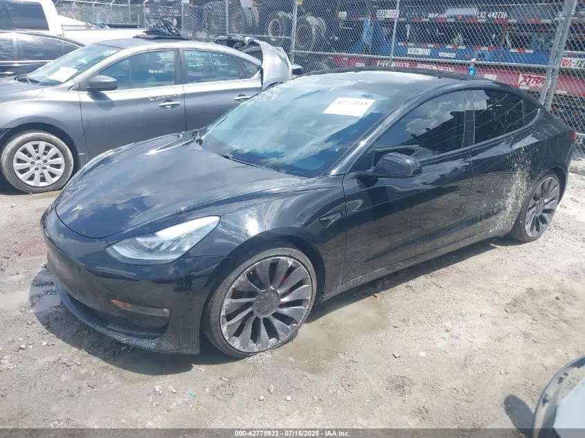 2021 TESLA MODEL 3 PERFORMANCE DUAL MOTOR ALL-WHEEL DRIVE