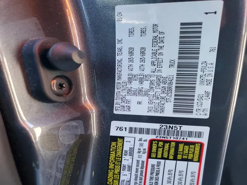 2024 TOYOTA TUNDRA LIMITED HV  