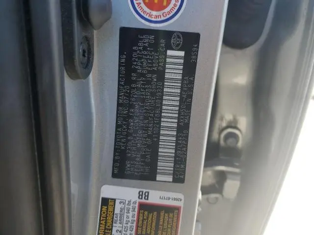 2020 TOYOTA AVALON LIMITED  