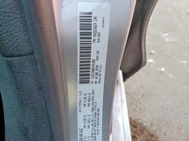 2015 CHRYSLER 200 LIMITED  