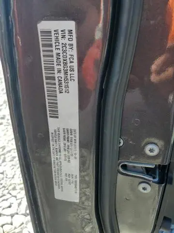 2021 DODGE CHARGER SXT  